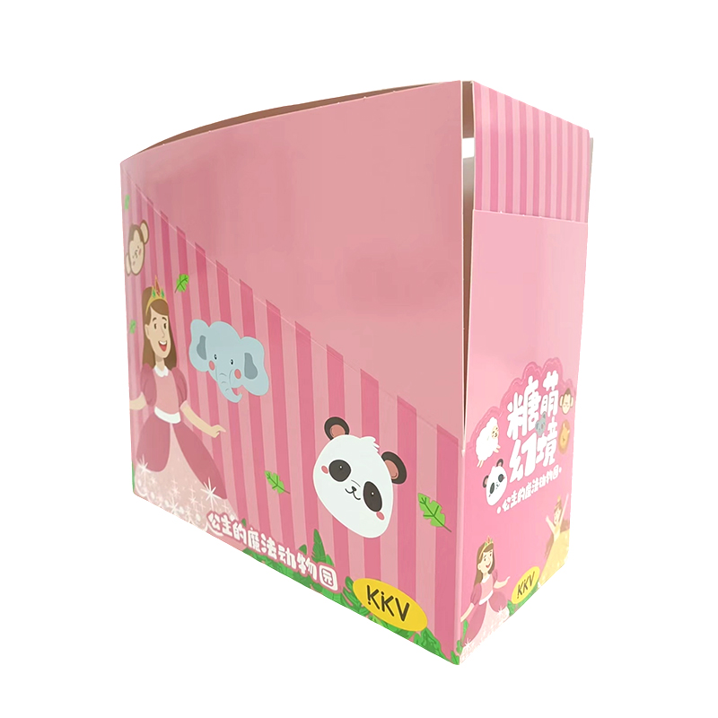 400g de impressão em cartão branco e re-crisneamento, Lollipop PDQ Paper Display Box